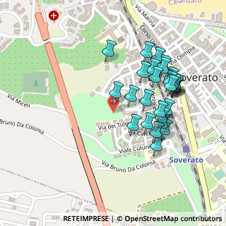 Mappa Via del Senato, 88068 Soverato CZ, Italia (0.25964)