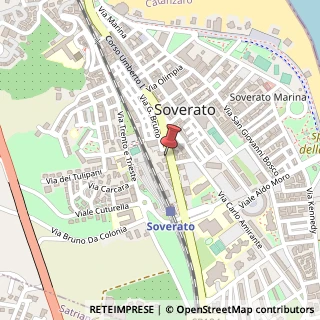 Mappa Corso Umberto I, 256, 88068 Soverato, Catanzaro (Calabria)