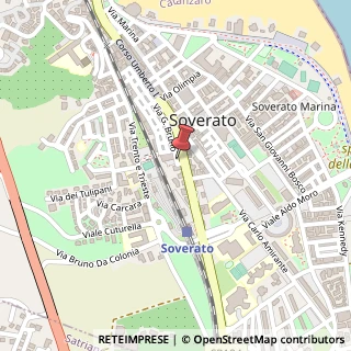 Mappa Via Dalmazia,  3, 88068 Soverato, Catanzaro (Calabria)
