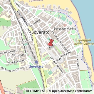 Mappa Via G. Fortunato, 11, 88068 Soverato, Catanzaro (Calabria)