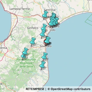 Mappa Via Martiri di Gerace, 88068 Soverato CZ, Italia (14.616)