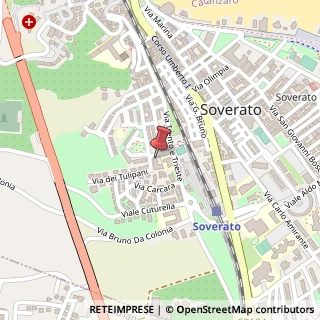 Mappa Via Alfonso Castagna, 88068 Soverato CZ, Italia, 88068 Soverato, Catanzaro (Calabria)