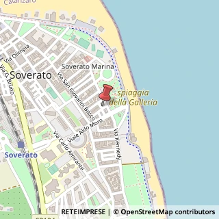Mappa Via Giorgio Amendola, 35, 88068 Soverato, Catanzaro (Calabria)