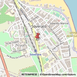 Mappa Corso Umberto I, 221, 88068 Soverato, Catanzaro (Calabria)