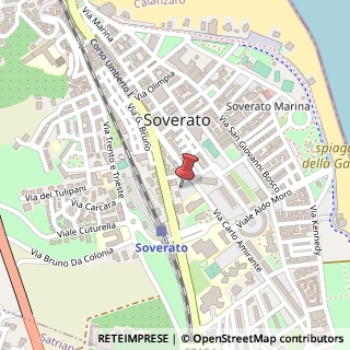 Mappa Corso Umberto I, 88068 Soverato CZ, Italia, 88068 Soverato, Catanzaro (Calabria)