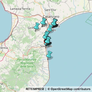 Mappa Via Filide, 88068 Soverato CZ, Italia (9.0935)