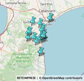 Mappa Via F. Pisani, 88068 Soverato CZ, Italia (8.3815)