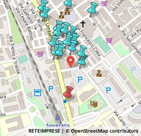 Mappa Via C. Amirante, 88068 Soverato CZ, Italia (0.11)