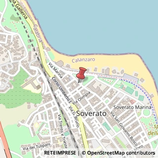 Mappa Via San Giovanni Bosco, 10, 88068 Soverato, Catanzaro (Calabria)
