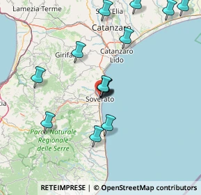 Mappa Lungomare Europa, 88068 Soverato CZ, Italia (17.145)