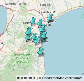 Mappa Lungomare Europa, 88068 Soverato CZ, Italia (8.4175)