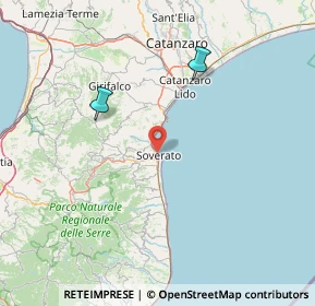 Mappa Via Chiarello, 88068 Soverato CZ, Italia (69.73273)