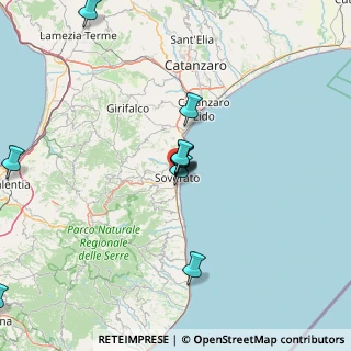 Mappa Via Chiarello, 88068 Soverato CZ, Italia (23.52083)