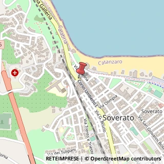 Mappa Corso Umberto I, 34, 88068 Soverato, Catanzaro (Calabria)