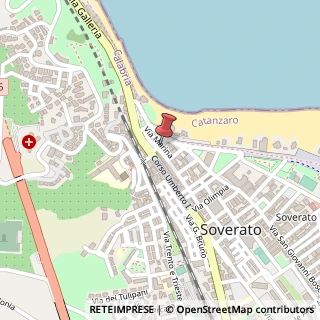 Mappa Via Regina Elena, 4, 88068 Soverato, Catanzaro (Calabria)