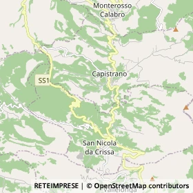 Mappa Capistrano