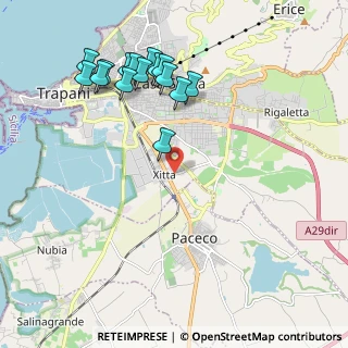Mappa Via Ponte Salemi, 91100 Trapani TP, Italia (2.49867)