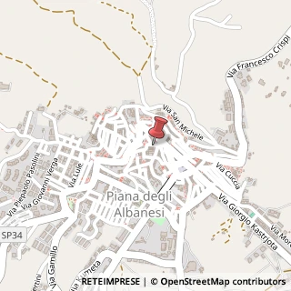Mappa Via Nicola Barbato, 1, 90037 Piana degli Albanesi, Palermo (Sicilia)