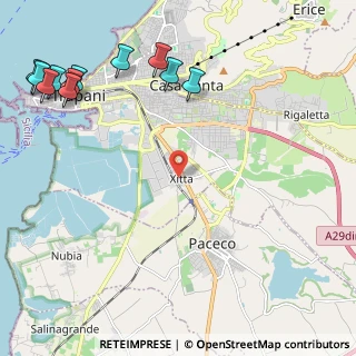 Mappa Via Coppola, 91100 Trapani TP, Italia (3.49455)