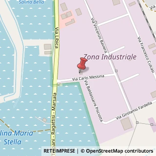 Mappa Via Carlo Messina, 1, 91100 Trapani, Trapani (Sicilia)