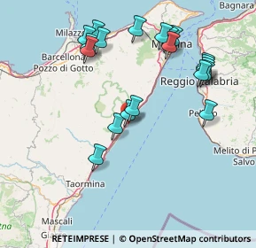 Mappa Via Tiro a Segno, 98021 Alì Terme ME, Italia (18.5105)