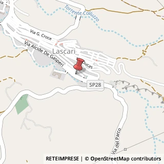 Mappa Viale Alcide De Gasperi, B, 90010 Lascari PA, Italia, 90010 Lascari, Palermo (Sicilia)