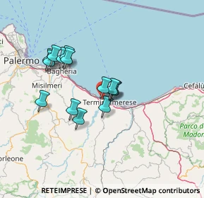 Mappa Via Contrada Ginestra, 90018 Termini Imerese PA, Italia (12.73857)