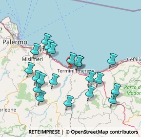 Mappa Via Contrada Ginestra, 90018 Termini Imerese PA, Italia (16.4235)