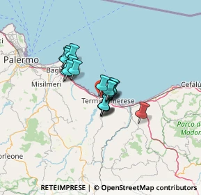 Mappa Via Contrada Ginestra, 90018 Termini Imerese PA, Italia (9.391)