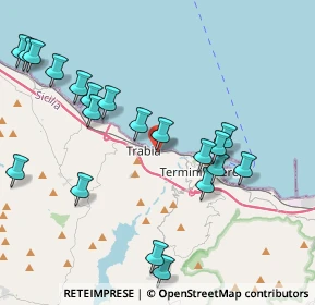 Mappa Via Contrada Ginestra, 90018 Termini Imerese PA, Italia (5.043)