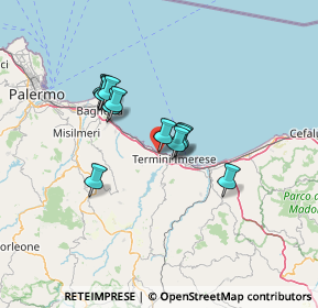 Mappa Via Cortese, 90019 Trabia PA, Italia (11.27833)