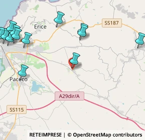 Mappa SS113, 91016 Napola TP, Italia (6.53538)