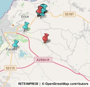 Mappa SS113, 91016 Napola TP, Italia (5.2105)