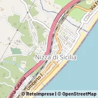 Mapa Nizza di Sicilia