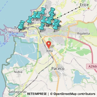 Mappa Via Marsala, 91100 Xitta TP, Italia (2.62563)