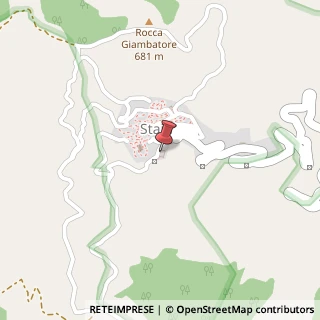 Mappa Via Giuseppe Misitano, 89030 Staiti RC, Italia, 89030 Staiti, Reggio di Calabria (Calabria)