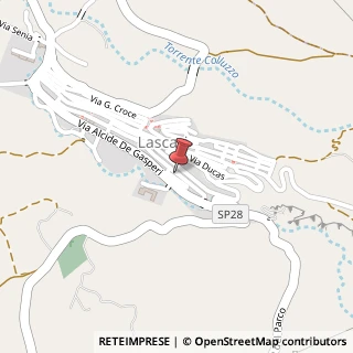 Mappa Viale Alcide De Gasperi, 75, 90010 Lascari, Palermo (Sicilia)
