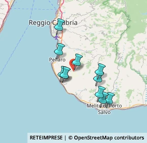 Mappa 89065 Motta San Giovanni RC, Italia (6.39182)