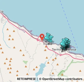 Mappa Via Coda di Volpe, 90019 Termini Imerese PA, Italia (4.25714)