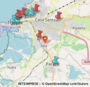 Mappa Via Fratelli d'Angelo, 91100 Trapani TP, Italia (2.90182)