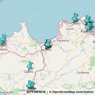 Mappa Contrada Nuccio Valle, 91011 Alcamo TP, Italia (28.5055)