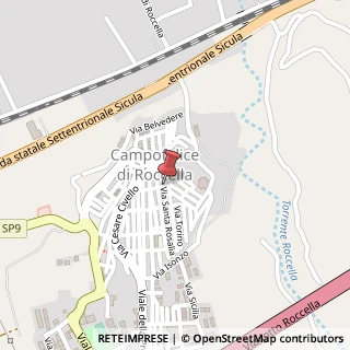 Mappa Via Leonardo Cipolla, 9, 90010 Campofelice di Roccella, Palermo (Sicilia)