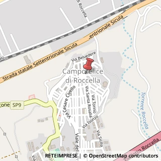 Mappa Piazza sturzo don luigi 40, 90139 Campofelice di Roccella, Palermo (Sicilia)