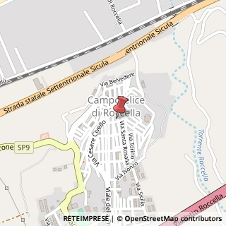 Mappa Via Vittorio Emanuele, 12/A, 90010 Campofelice di Roccella, Palermo (Sicilia)