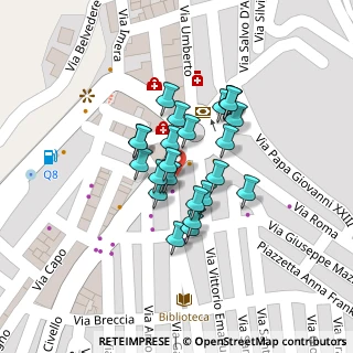 Mappa Piazza Camillo Benso Conte di Cavour, 90010 Campofelice di Roccella PA, Italia (0.0412)