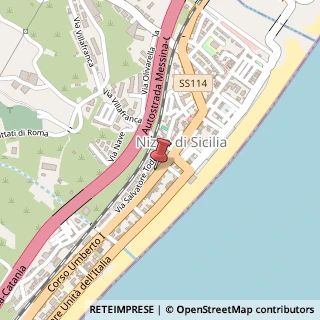Mappa Corso Umberto I,  379, 98026 Nizza di Sicilia, Messina (Sicilia)
