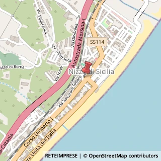 Mappa Corso Umberto I,  411, 98026 Nizza di Sicilia, Messina (Sicilia)