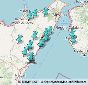 Mappa Via Regione Siciliana, 98026 Nizza di Sicilia ME, Italia (14.273)
