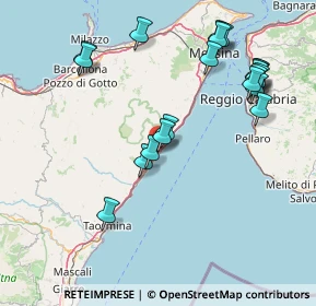 Mappa Via Regione Siciliana, 98026 Nizza di Sicilia ME, Italia (19.3615)