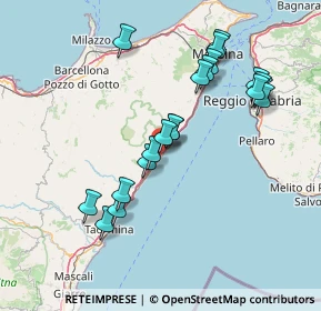 Mappa Via Regione Siciliana, 98026 Nizza di Sicilia ME, Italia (16.2085)